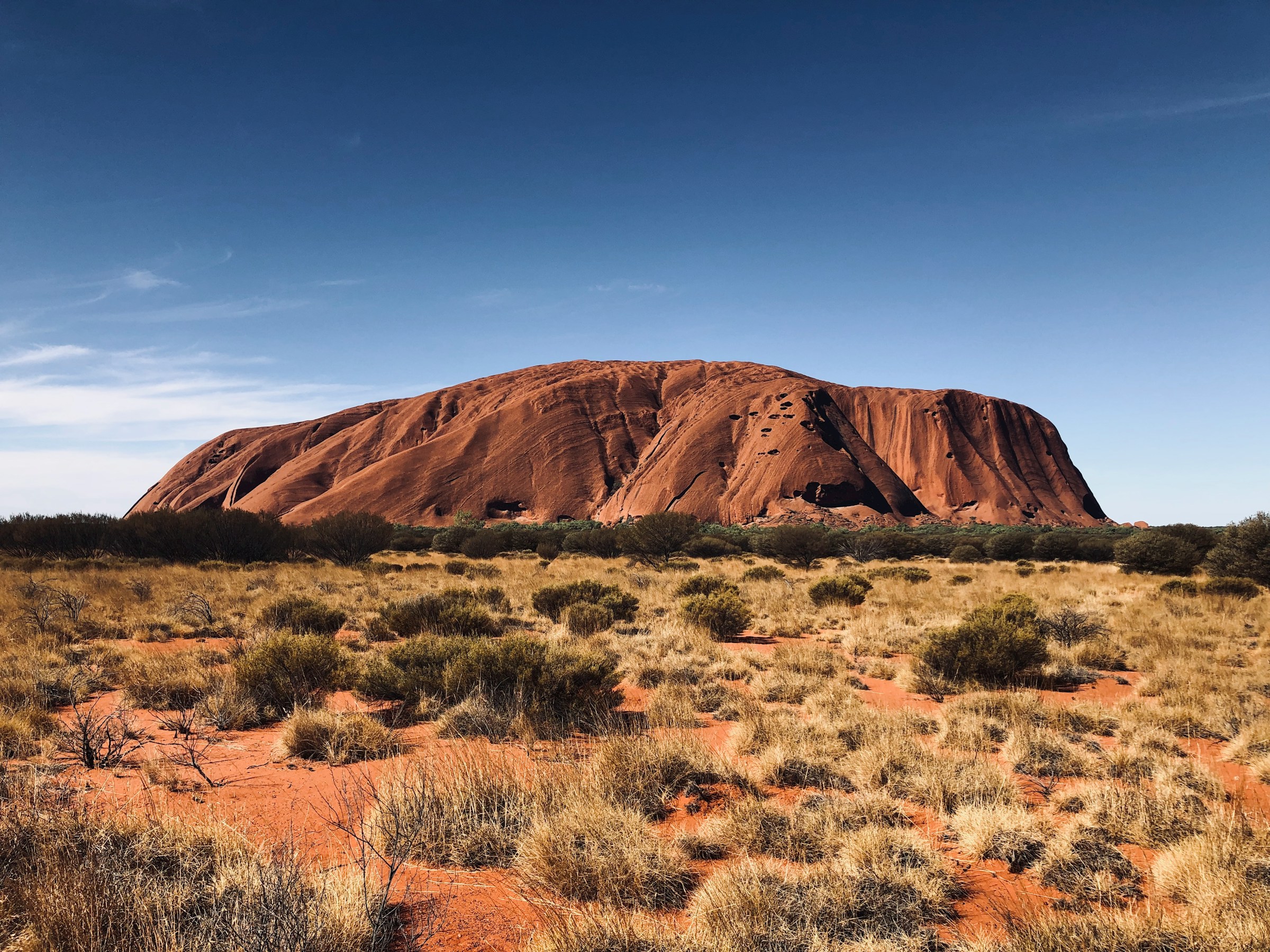 Uluru, or Ayers Rock, in the heart of the Northern Territory.