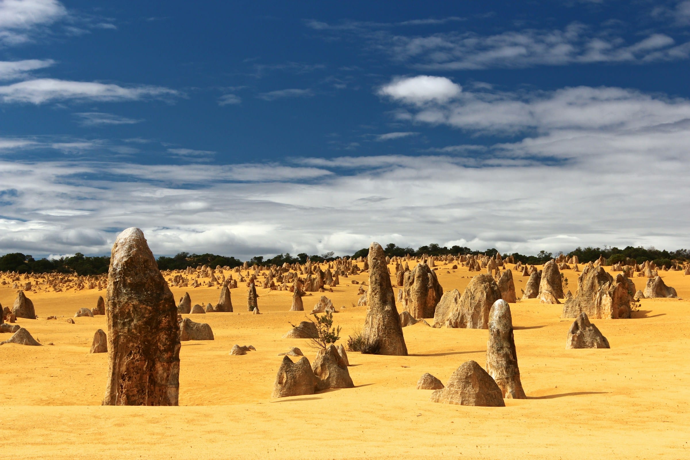 Stones in The Pinnacles Desert in Nambung National Park