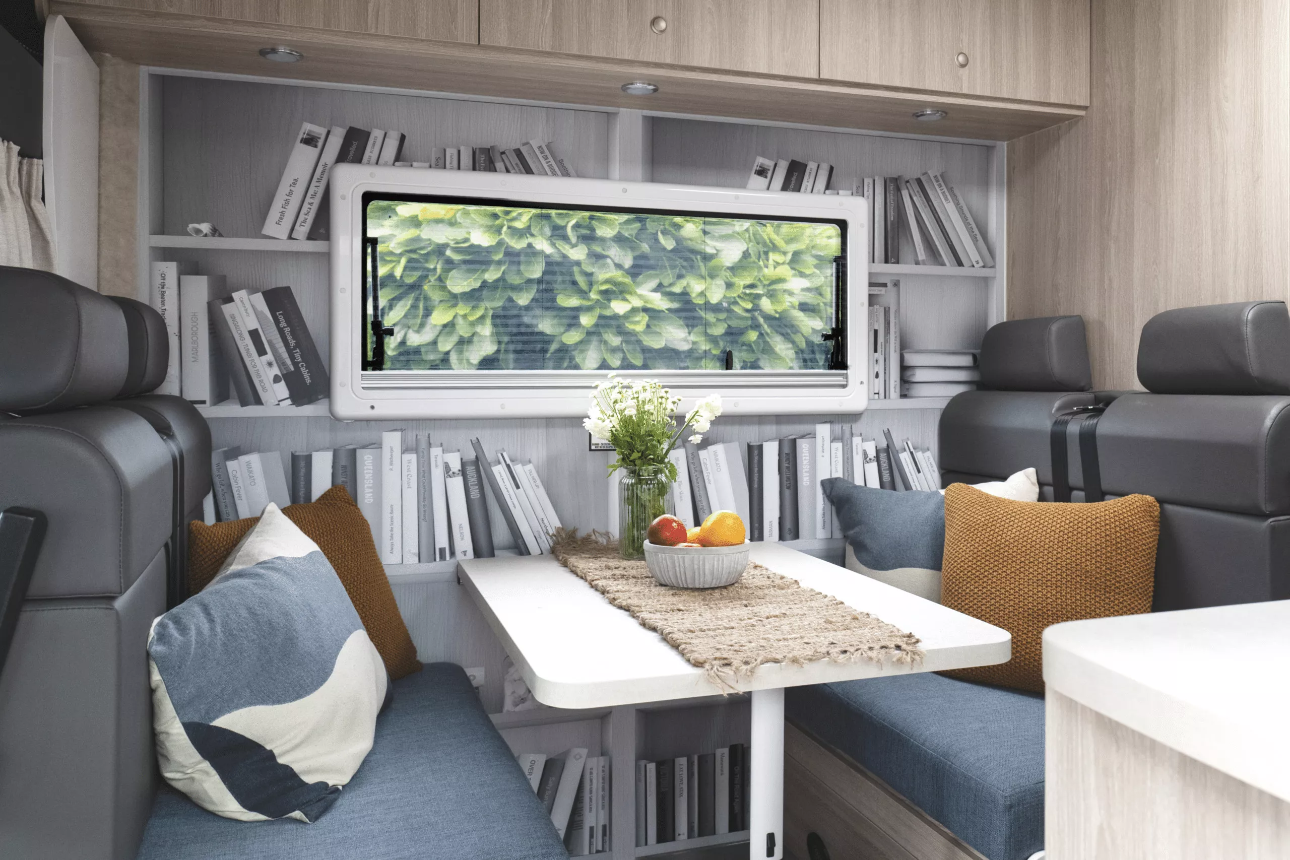 Motorhome dining area