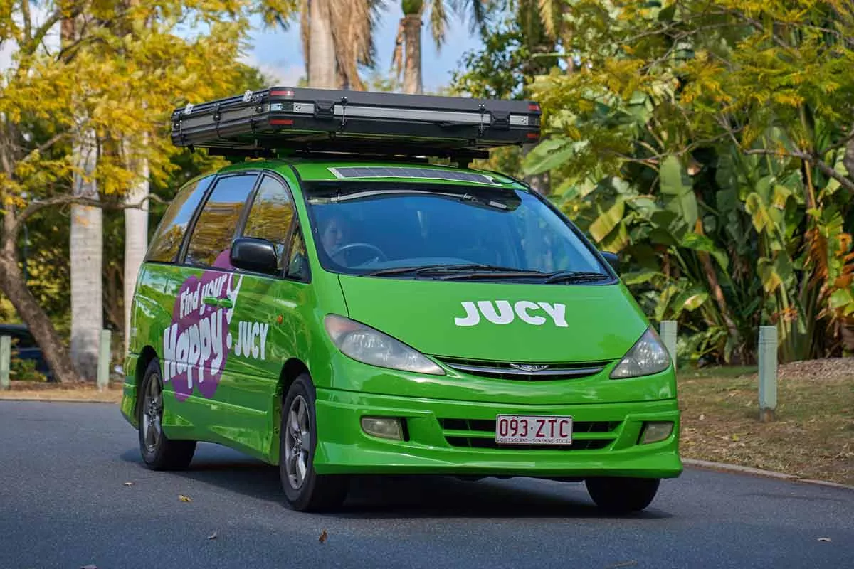 A 2-seater, 2-sleeper campervan