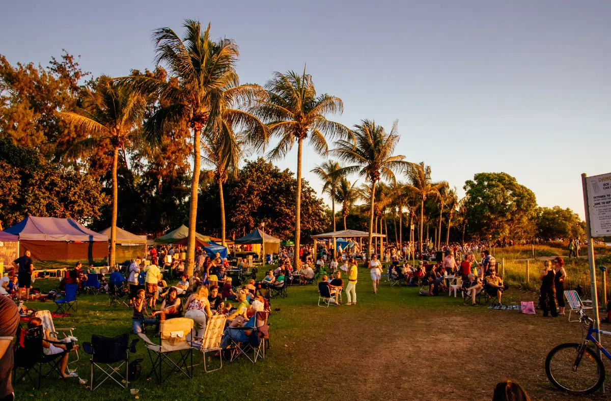 Mindil Beach in Darwin Australia