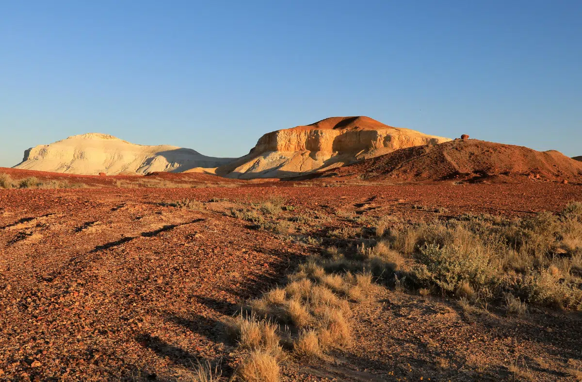 Scenic Landscape in South Australia's Outback