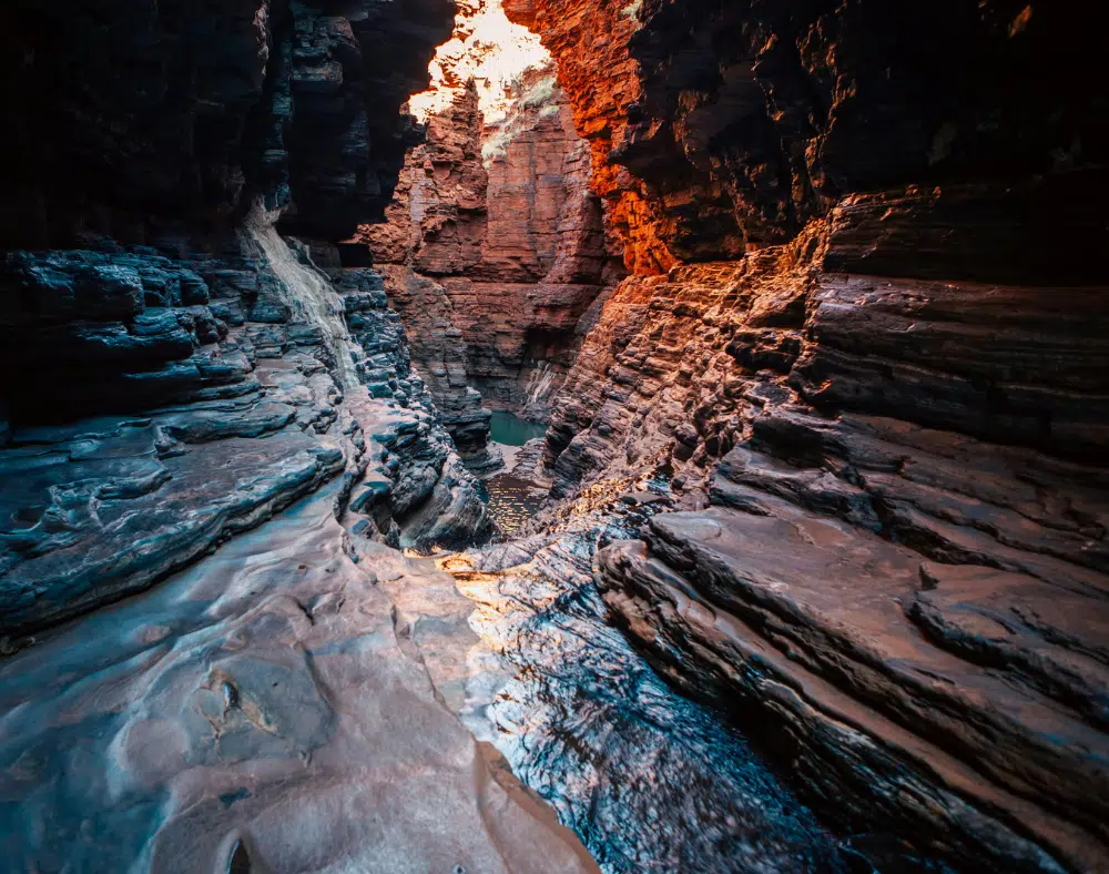 Stunning View of Red Gorge in Karijini National Park