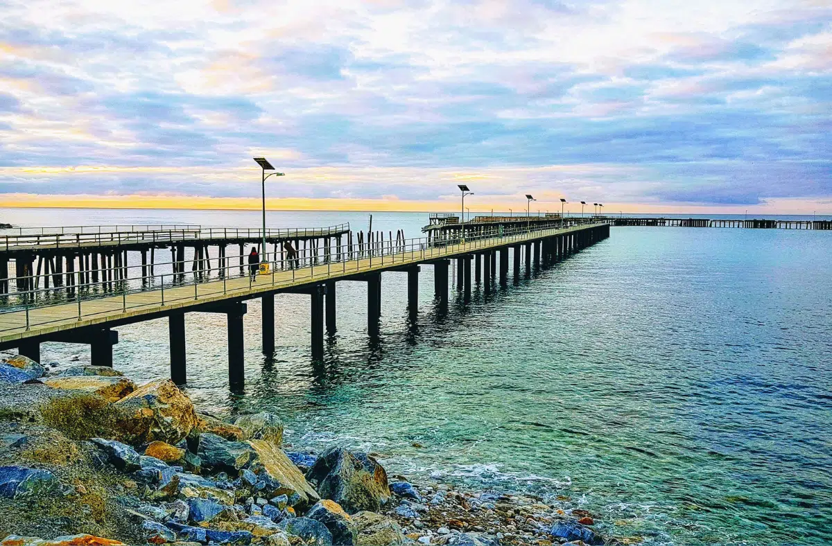 Rapid Bay Jetty, South Australia.