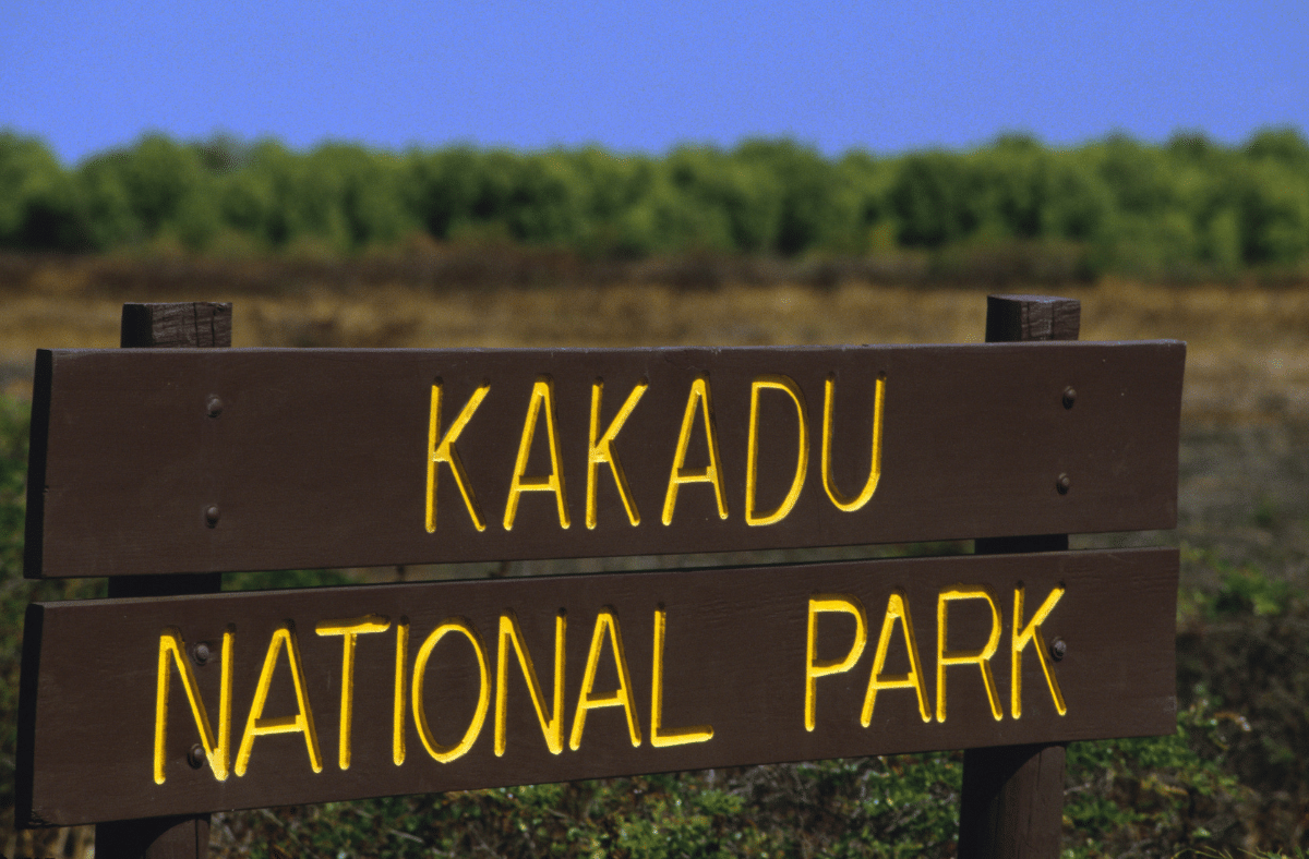 Entrance to Kakadu National Park