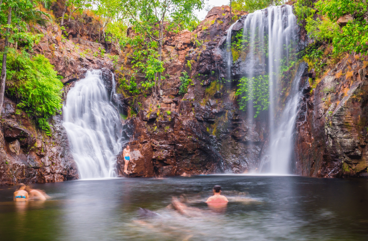 Florence Falls in Litchfield National Park