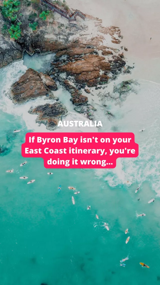 Byron Bay >>> The highlight stop on a Sydney to Brisbane summer roadie 🙌