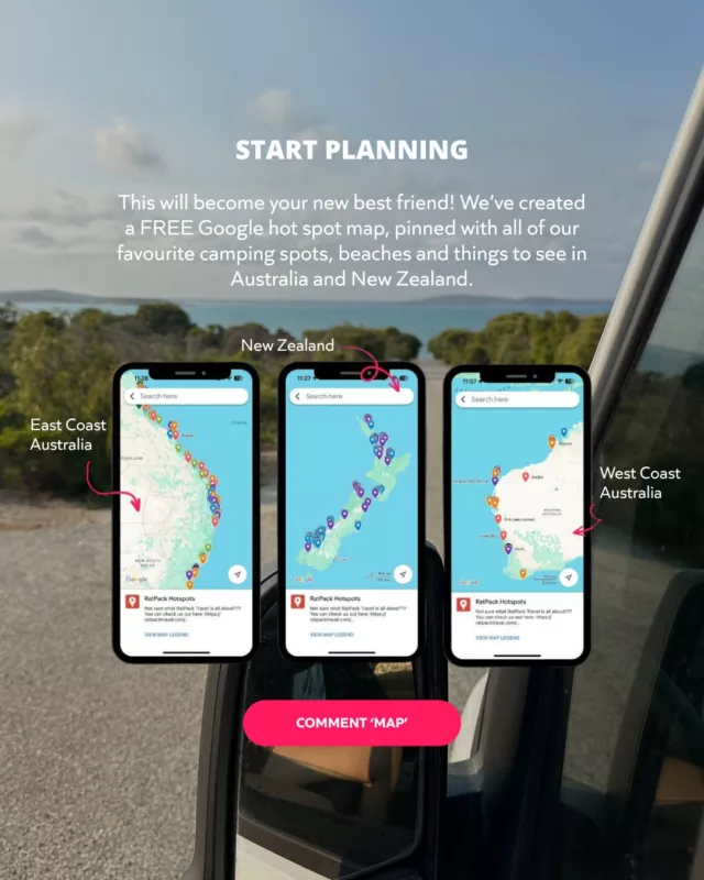 Pinned and ready to go with you on your roadie.Comment "MAP" and we'll send it straight over!