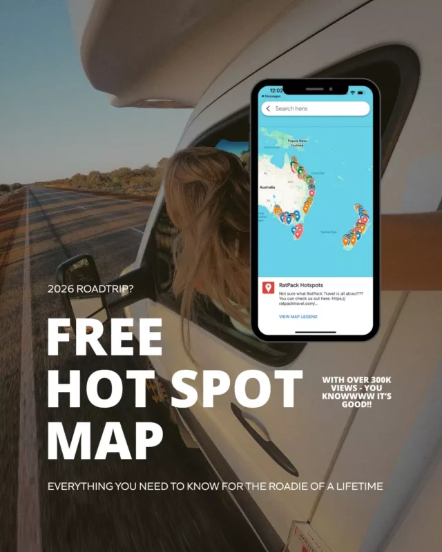 Over ½ a million travellers have used our FREE Google Map 🤯Here’s 3 reasons you should too👇📍 Hot spots pinned by real travellers
📲 Save it to your Google profile to use offline on your roadies
🧭 FREE itinerary advice to make planning easyTrust us >>> this one’s a game changer.