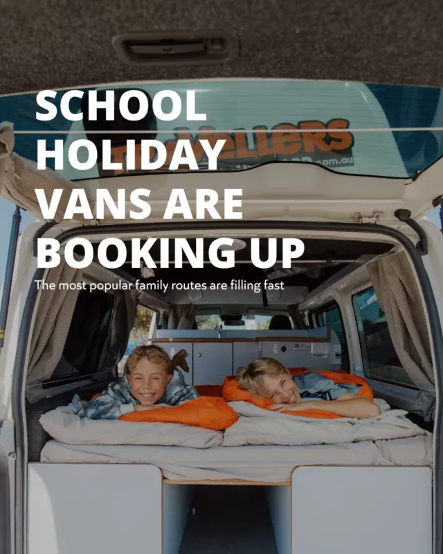 This is your sign to lock in the trip of a lifetime, before it's too late!Need a hand choosing the right van for your family, get in touch with our team and we'll chat you through all the models we have 🚌