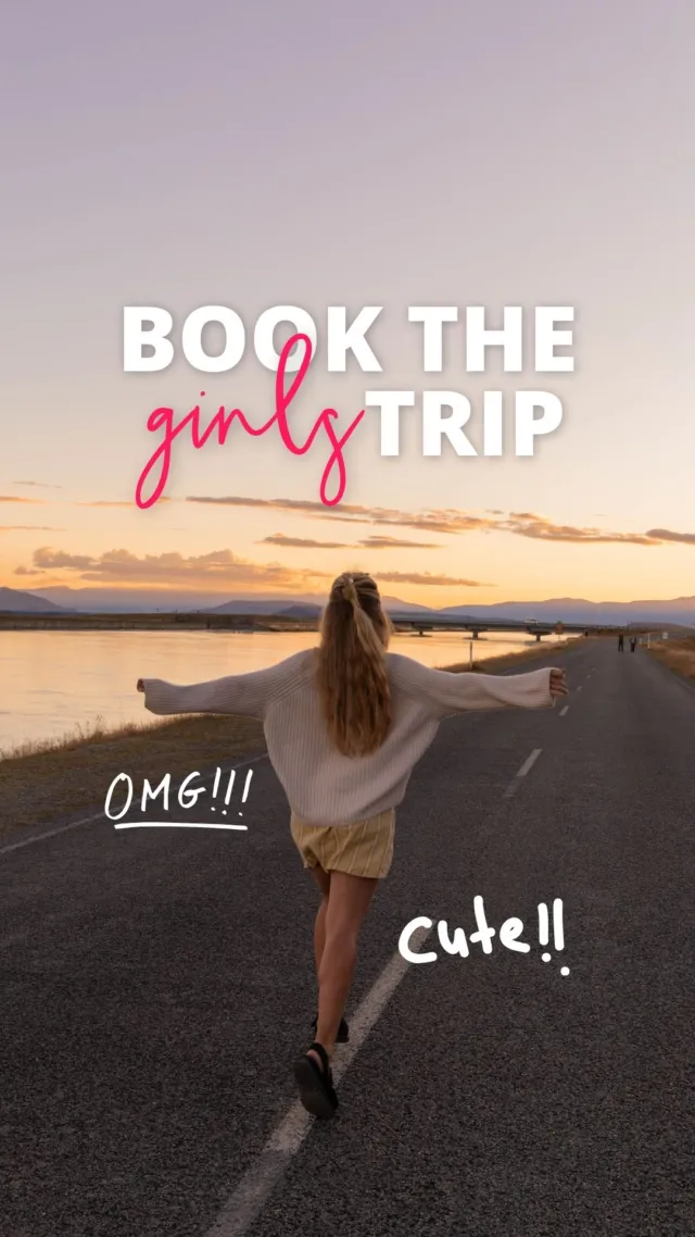 It's time to get the girls trip in the diary... Tag the girls you're bringing with below!!