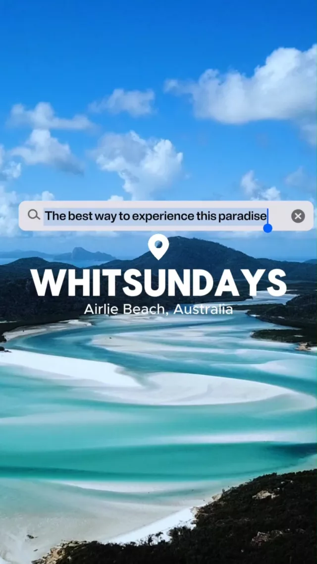 The Whitsundays are a MUST as part of your east coast trip!!