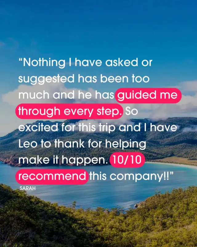 Making dream trips happen >>> that’s what we’re all about 🙌