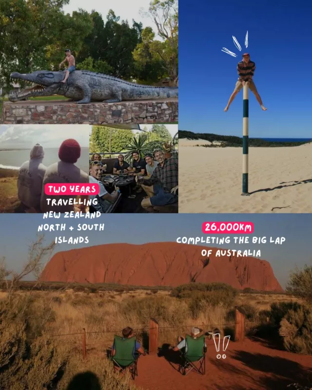 Part 2 of how RatPack actually started.After the farm work, Sammy did a full 26,000km lap of Australia, then spent two years in New Zealand with his brother Jakey (aka the Camper King), somehow always ending up back on the road.That much time travelling teaches you a few things. Three lessons stuck with him:
Talk to people. Some of the best tips, detours, and stories came from strangers, not guidebooks.The best days were never the planned ones. The detours and last-minute stops beat anything booked in advance.A van means never being stuck to one plan. Change the route, change your mind, no cancellation fees to worry about.Part 3: what working for a corporate travel company taught him, and why he built the opposite...