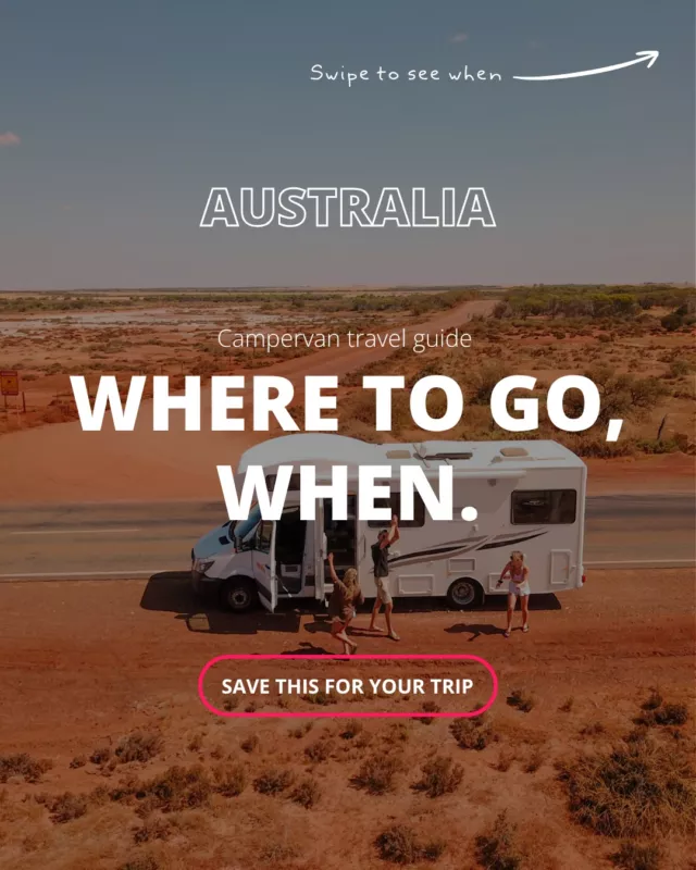 Half the trick to a good Aussie road trip is timing it right.Save this for when you start planning!