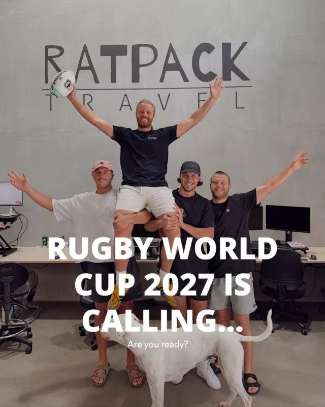 Rugby World Cup 2027 is calling…are you ready? 🏉Lock in your adventure NOW and save.We have access to Earlybird rates ensuring you save on the best rated most affordable options for your trip.Don’t wait for the rush - secure your van early>>> DM us to get started!