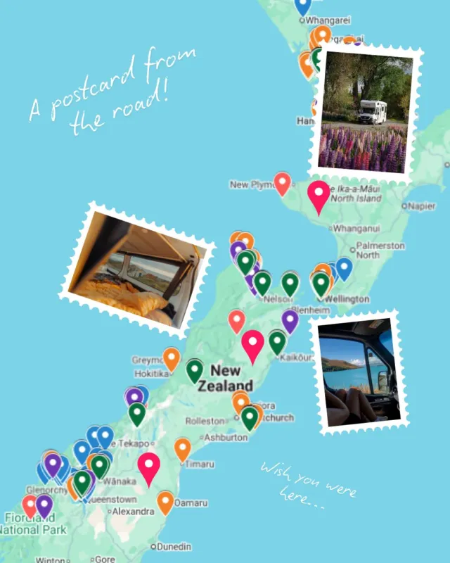 We've mapped our favourite hotspots across New Zealand, beaches, lookouts, campsites, the lot.Comment "map" and we'll send you the free, downloadable Google map.