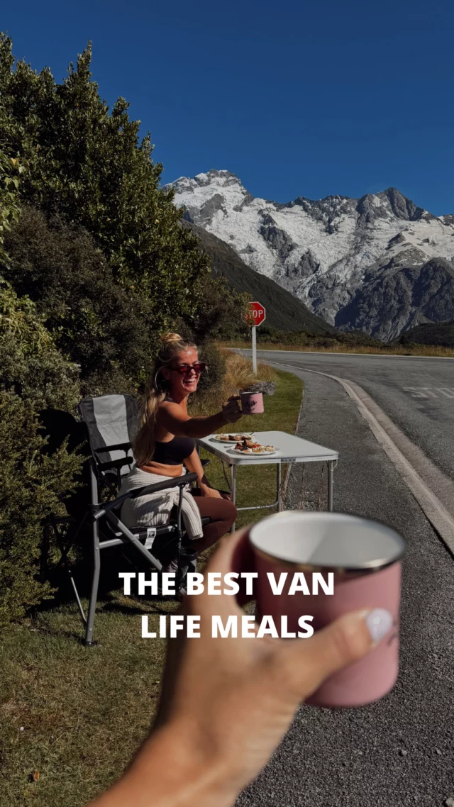 Cooking in a camper is easier than you think! Check out our go-to meals👇🍴Taco bowls
🍴Breakie burritos
🍴Pad Thai
🍴Camp stove pizzas
🍴Hot dogs
🍴Smashed Greek wrapsSave this for your trip.