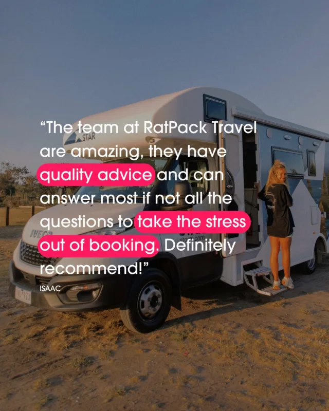 Taking the stress out of travel planning is what we do best 🤙🚌Thanks for trusting the RatPack crew to help make your adventure epic!!