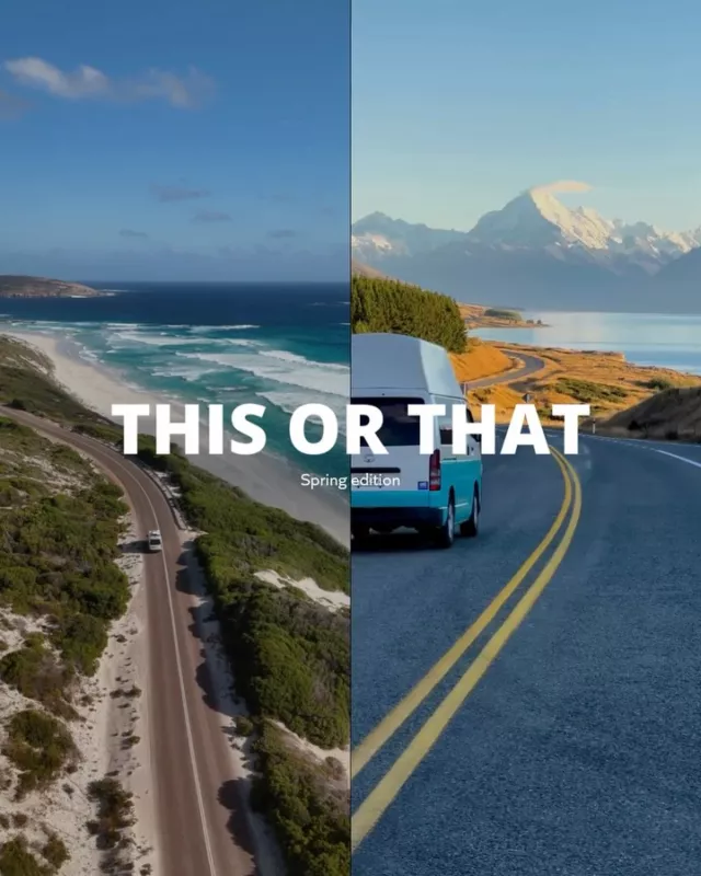 Australia or New Zealand for a spring road trip?Take your pick… either way we have you covered this spring!!