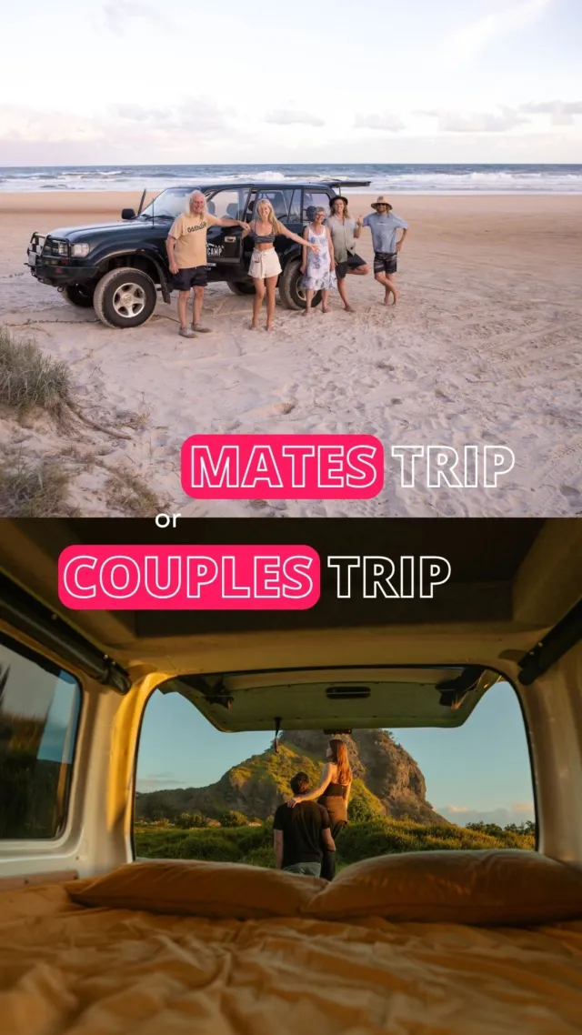 Some say we struck a few nerves with this question...What do you prefer? Travelling with ya mates or your partner??